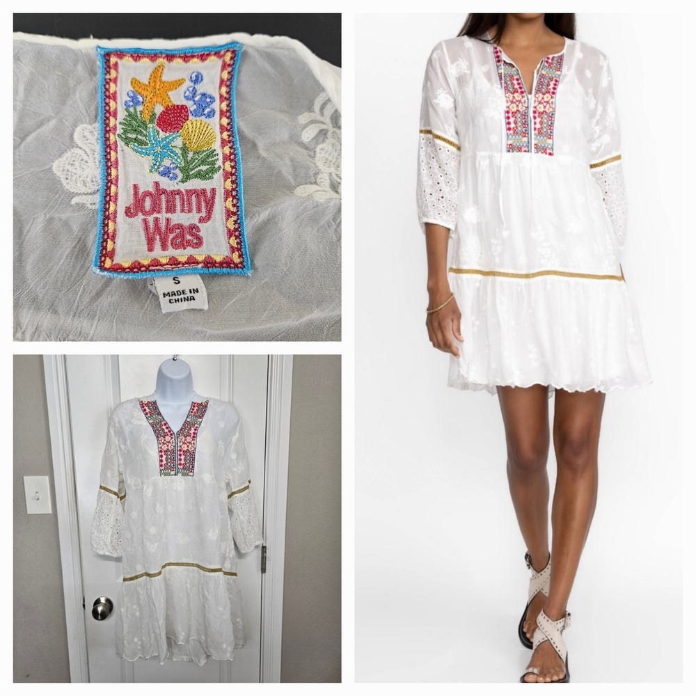 Johnny Was Kit Tunic‎ Womens Dress Small